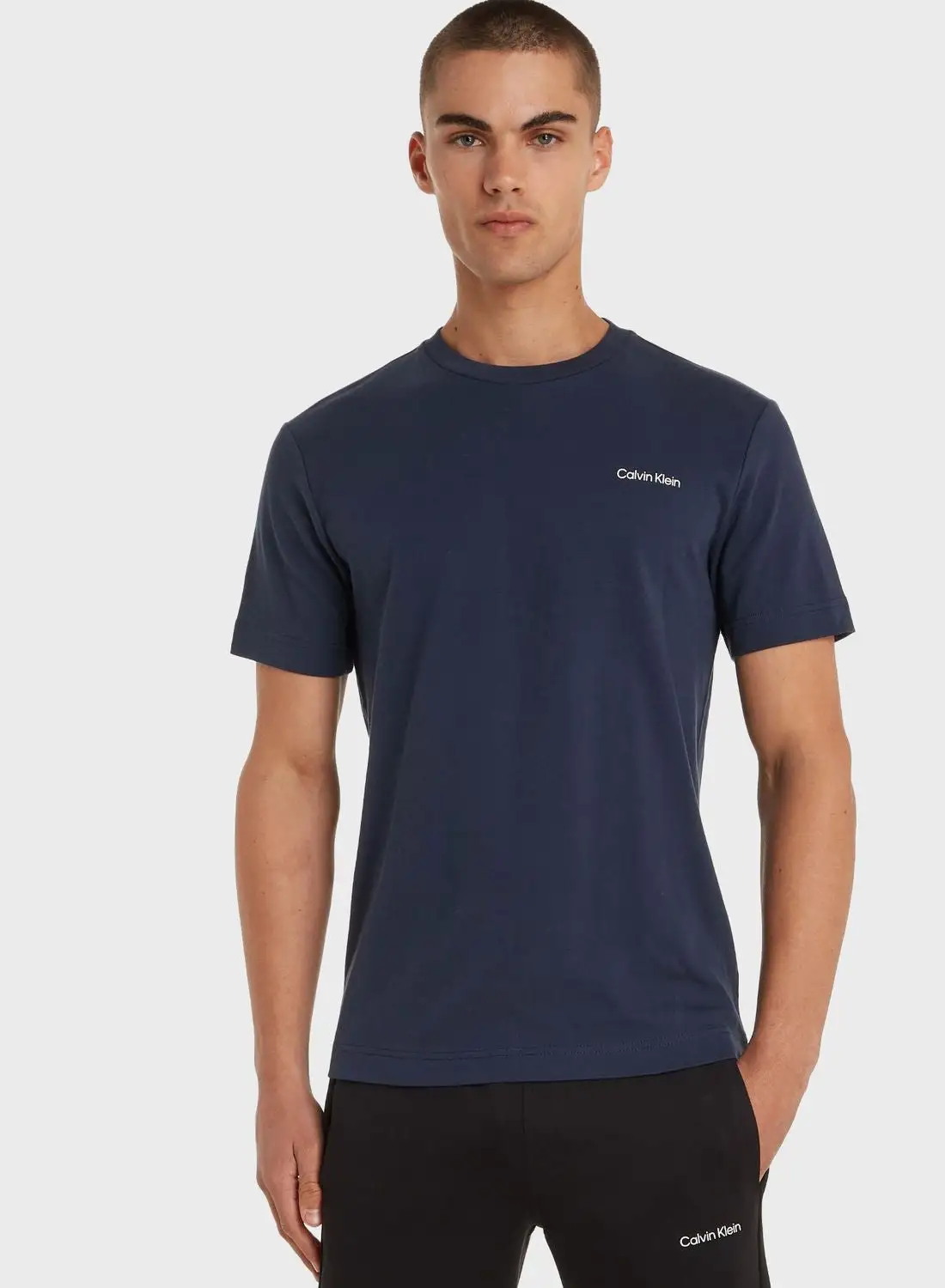 CALVIN KLEIN Logo Crew Neck T-Shirt