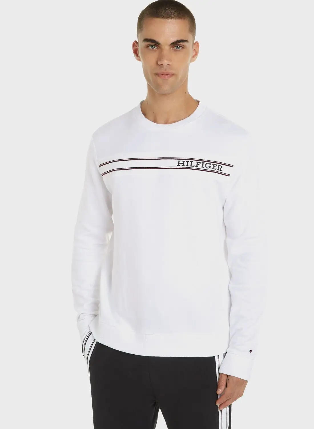 TOMMY HILFIGER Logo Crew Neck Sweatshirt