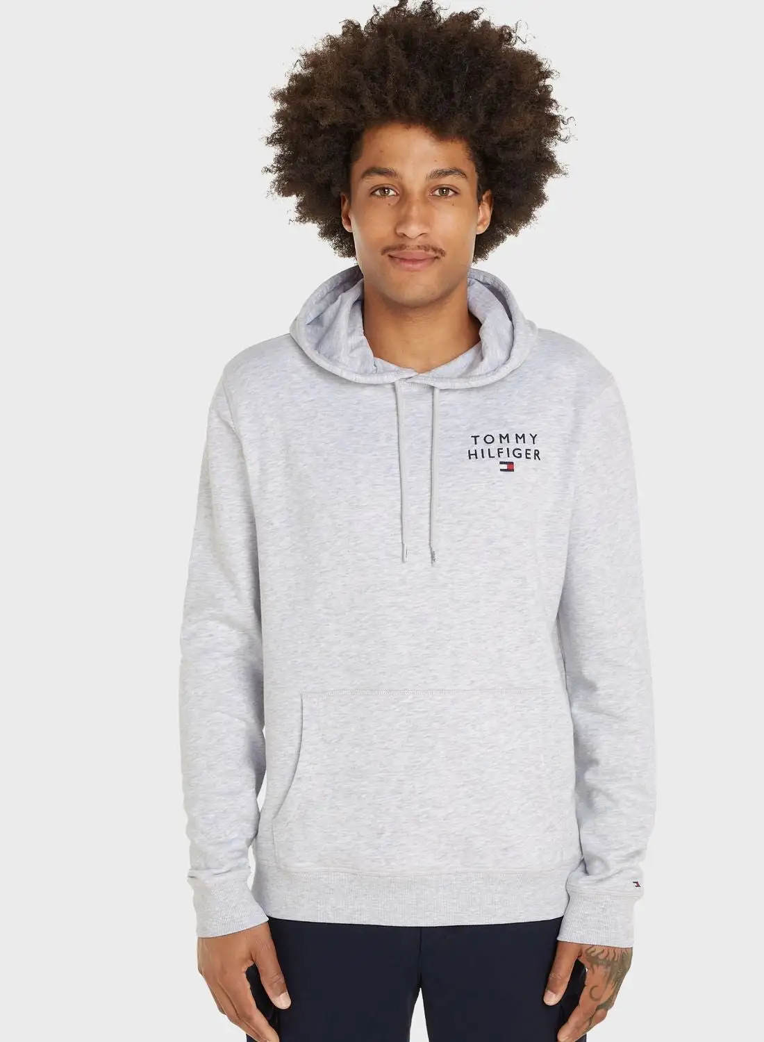 TOMMY HILFIGER Logo Hooded Sweatshirt