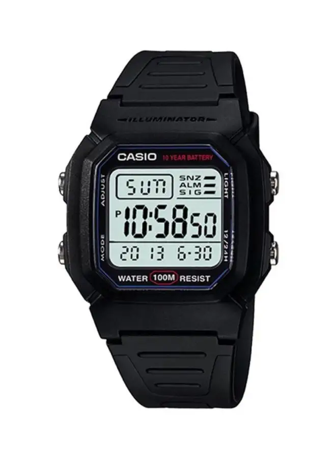 CASIO Men's Renewed - Youth Series Digital Watch W-800H-1AVDF