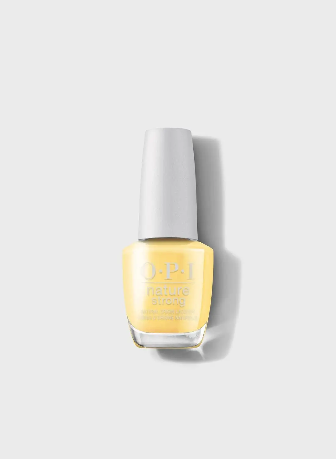 طلاء أظافر OPI Nature القوي، طلاء أظافر Make My Daisy، أصفر