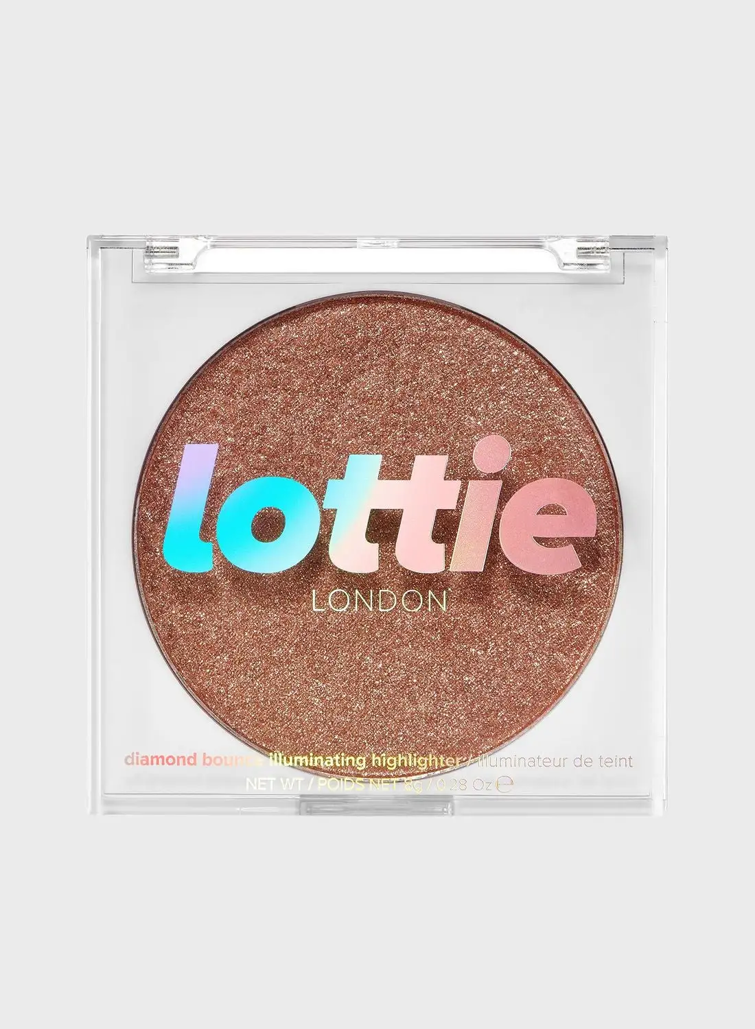 Lottie Diamond Bounce Highlighter - Rose Gold