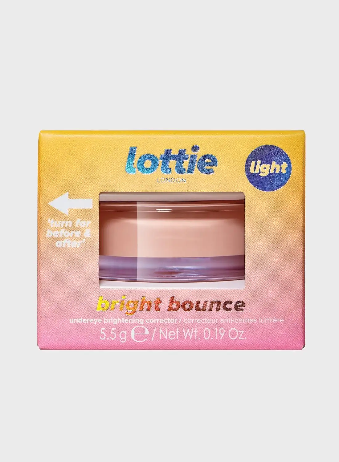 Lottie Bright Bounce Undereye Brightening Corrector - Light