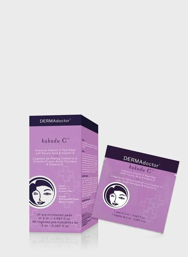 DERMAdoctor Kakadu C Intensive Vitamin Peel Pad