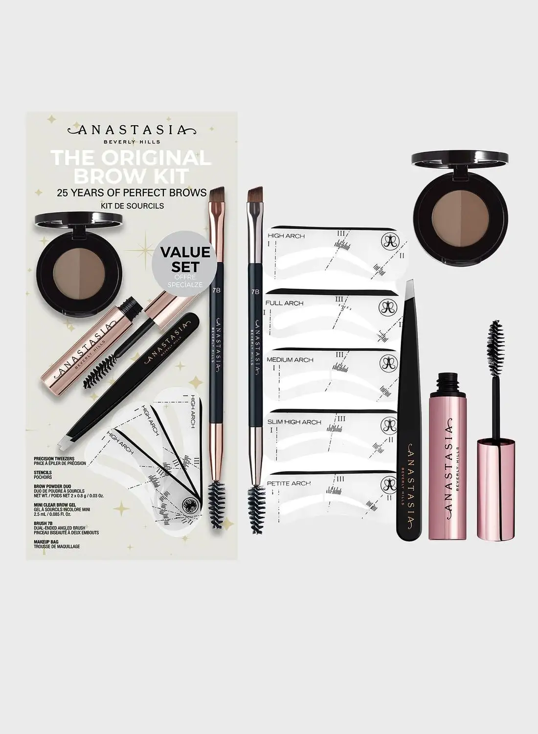 ANASTASIA BEVERLY HILLS Og Brow Kit - Soft Brown