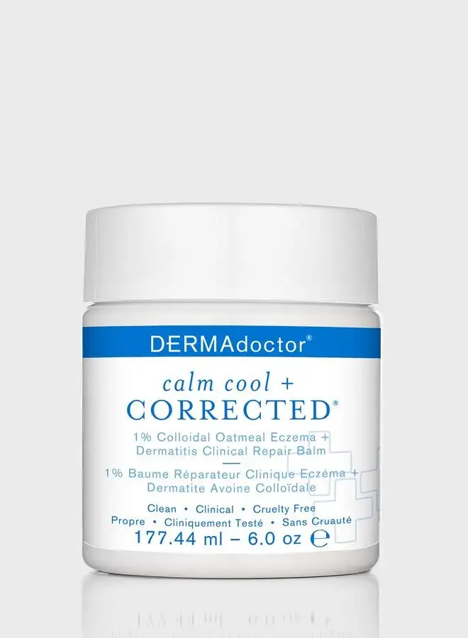 DERMAdoctor Calm Cool & Corrected 1% Colloidal Oatmeal Skin Replenishing Balm 177 Ml