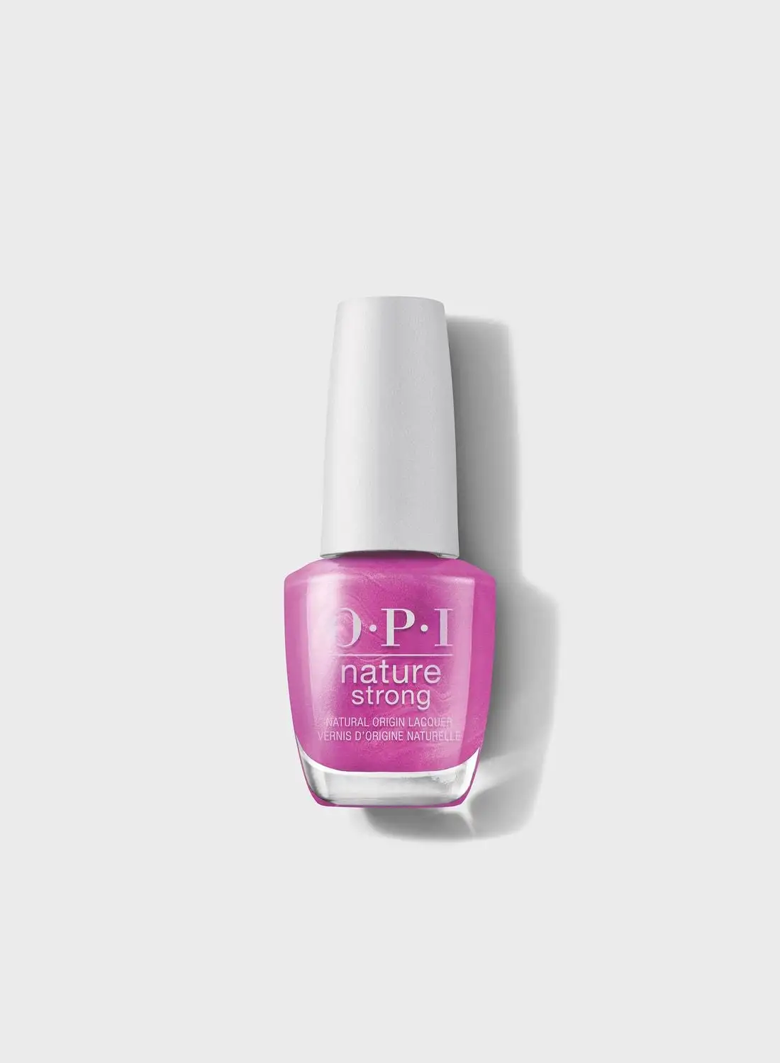 طلاء أظافر OPI Nature القوي، طلاء أظافر Thistle Make You Bloom، طلاء أظافر وردي