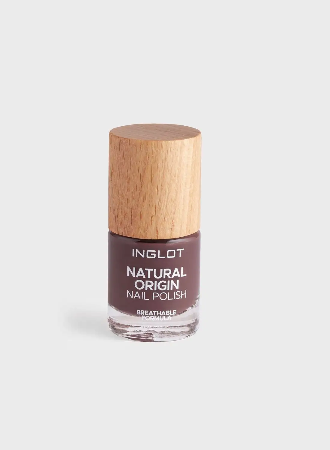 Inglot INGLOT NATURAL ORIGIN NAIL POLISH TRUE EBONY 017