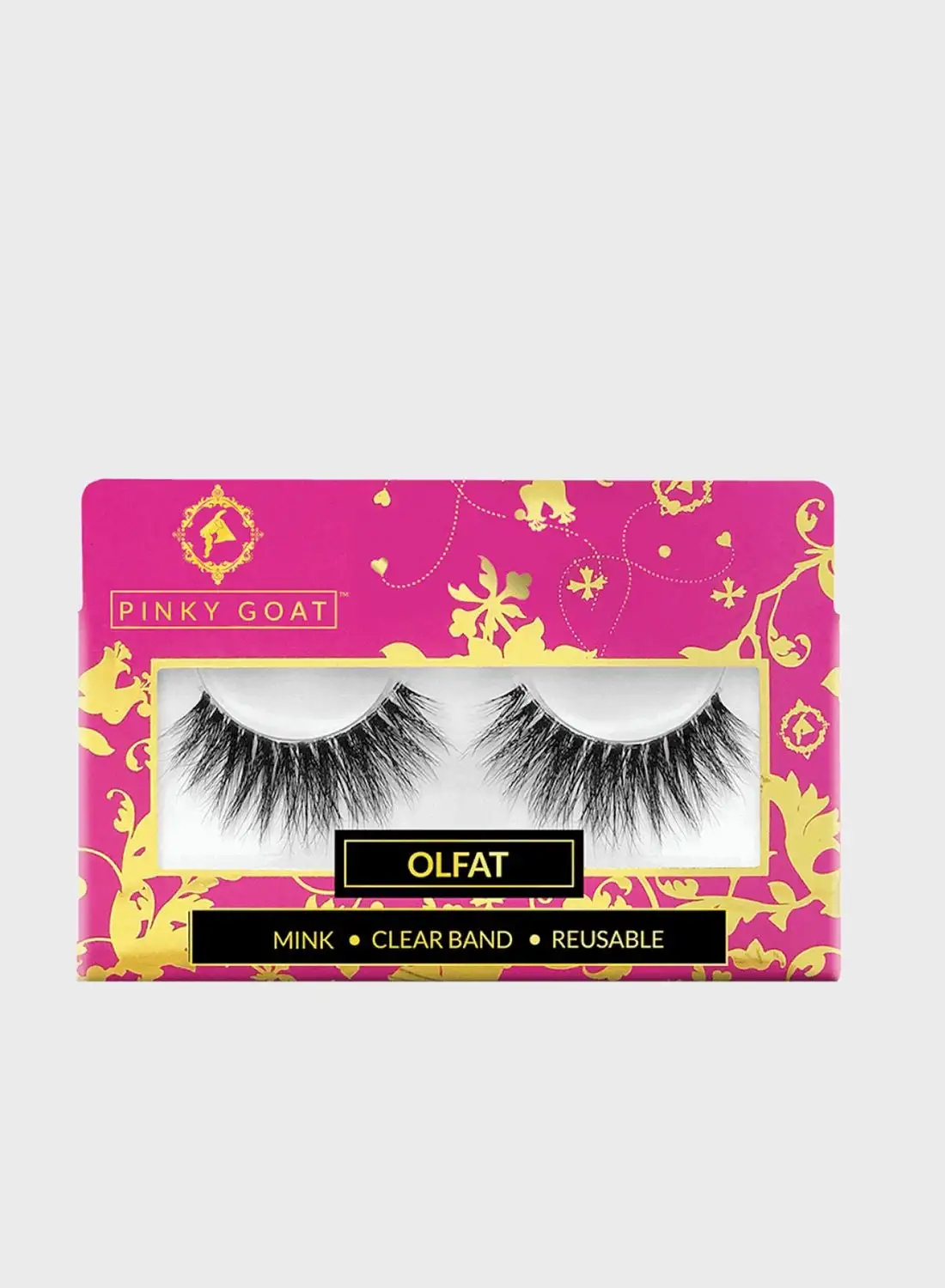 PINKY GOAT Oflat 3D Mink Lashes