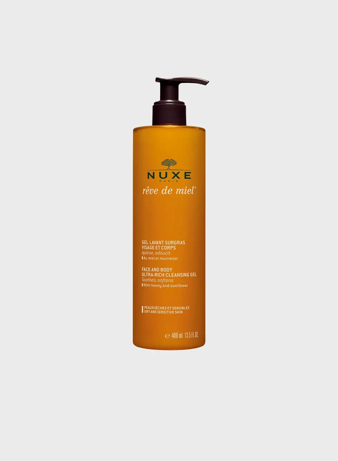 NUXE Reve De Miel Face + Body Cleansing Gel 400ml