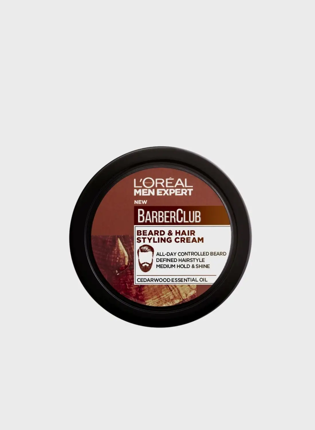 Barber Club L'Oreal Men Expert Beard and Hair Styling Cream