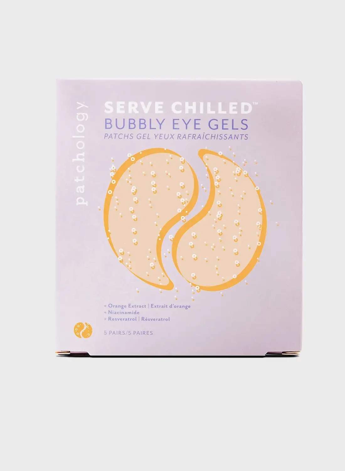 Patchology Serve Chilled Bubbly Eye Gels - 5 Pairs/Box