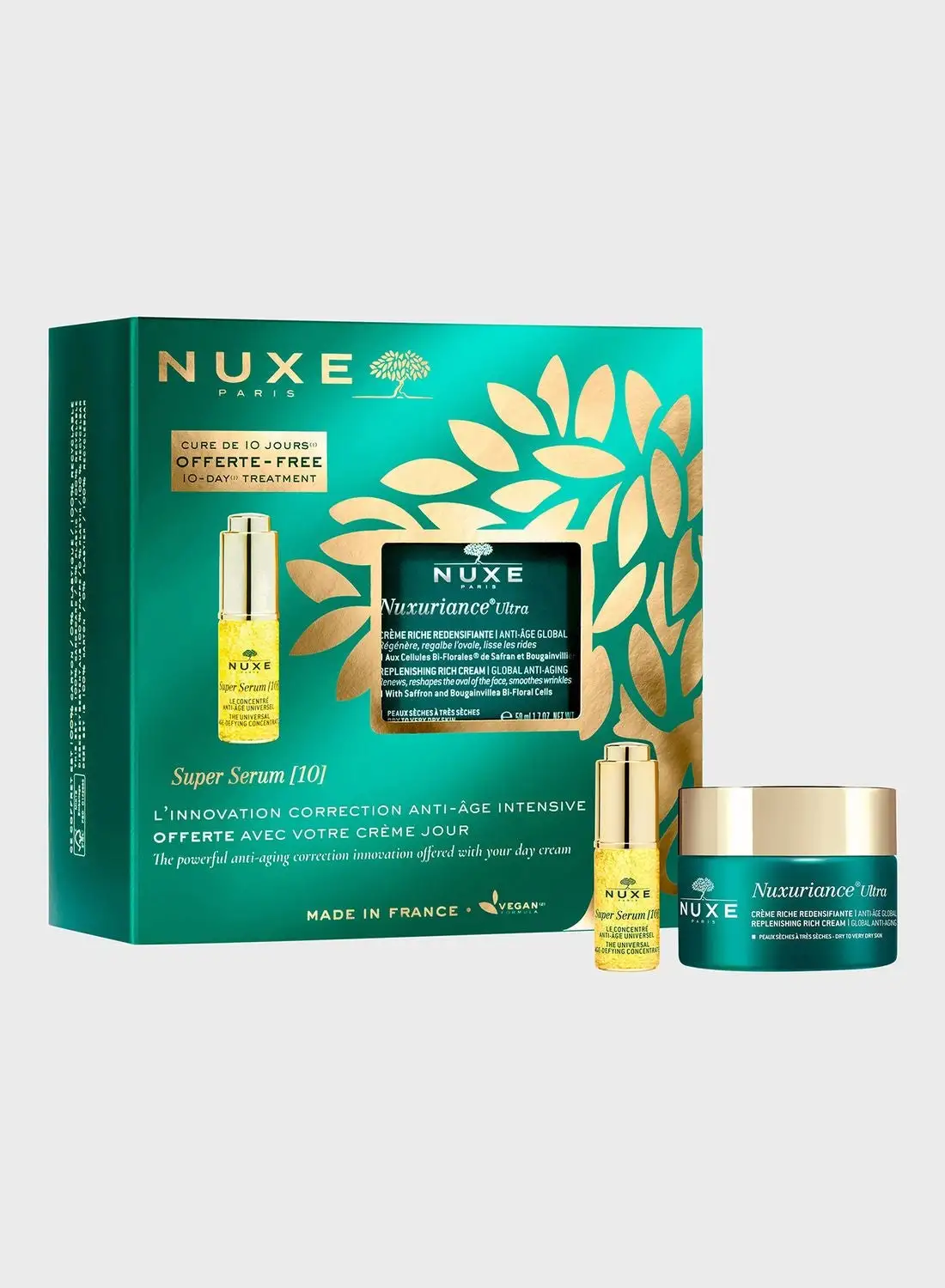 مجموعة هدايا Nuxuriance Ultra المضادة للشيخوخة من NUXE