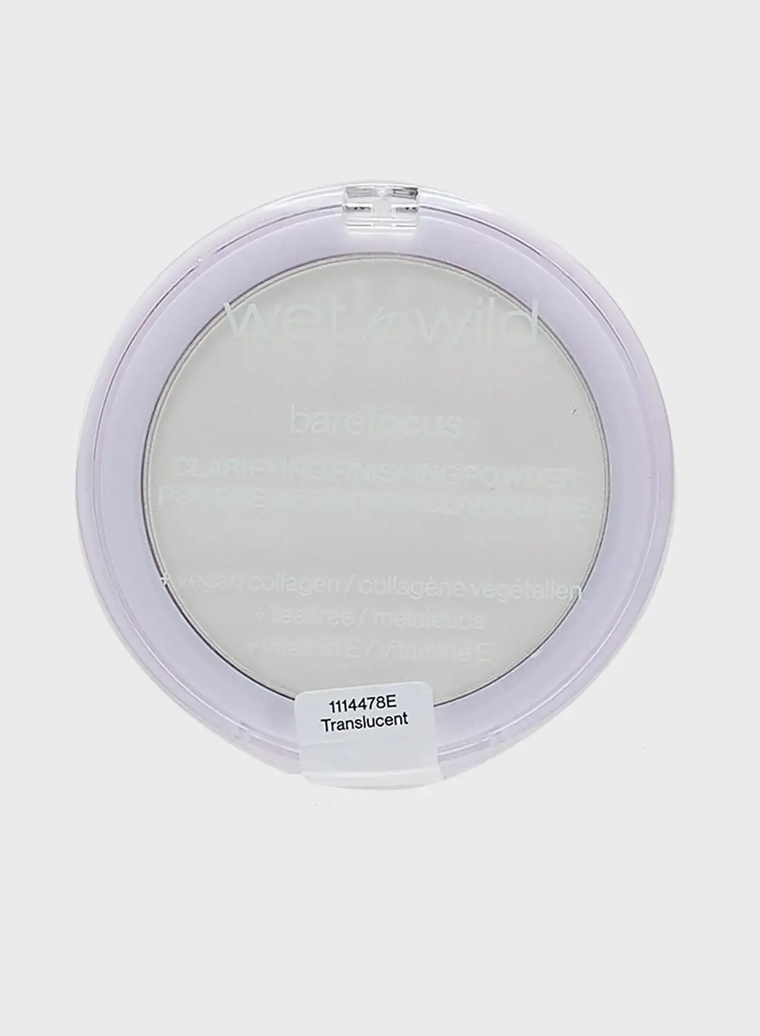 Wet N Wild Wnw Barefocus Clarifying Finishing Powder Translucent