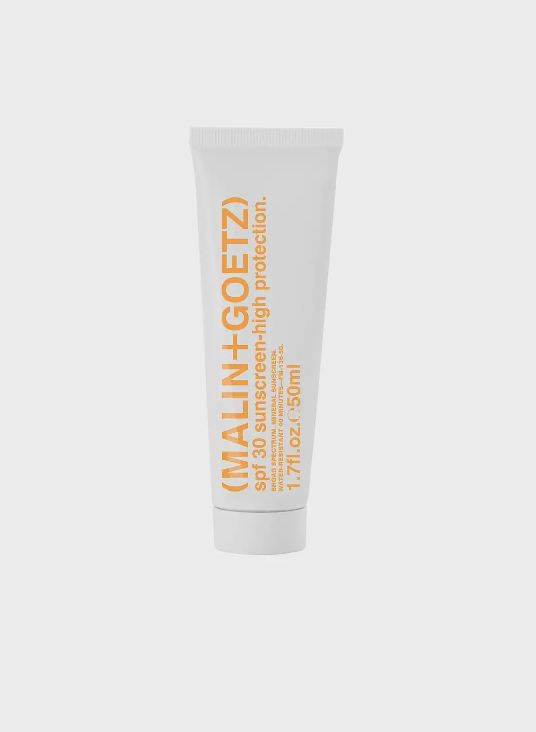 (MALIN+GOETZ) SPF 30 Mineral Sunscreen – High Protection Tanning Cream