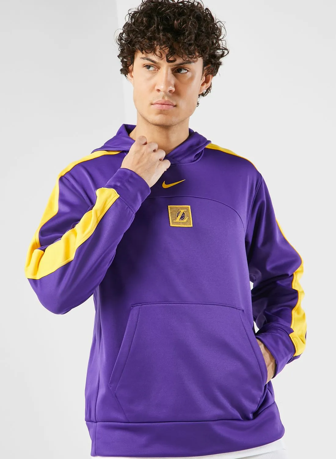 Nike Los Angeles Lakers Therma Fit Hoodie