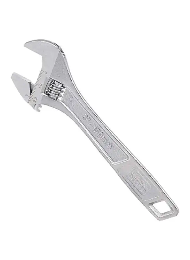 BLACK+DECKER Built-In Adjustable Wrench Silver 150mm