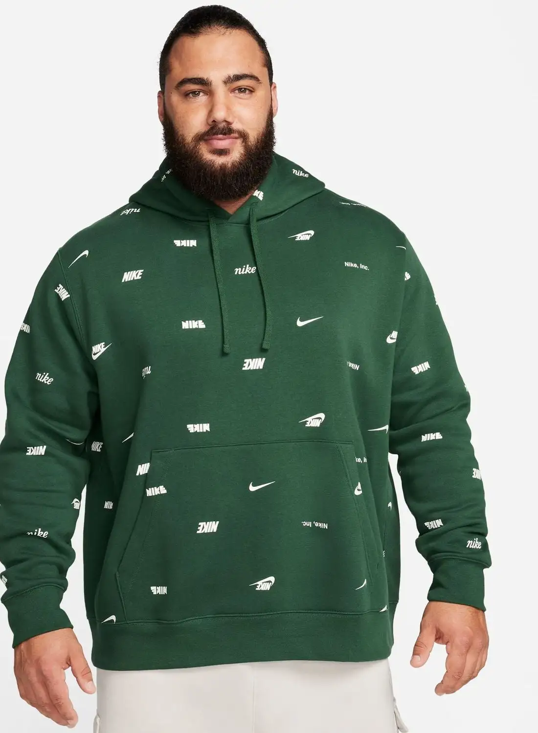 Nike Club+ All Over Printed Hoodie