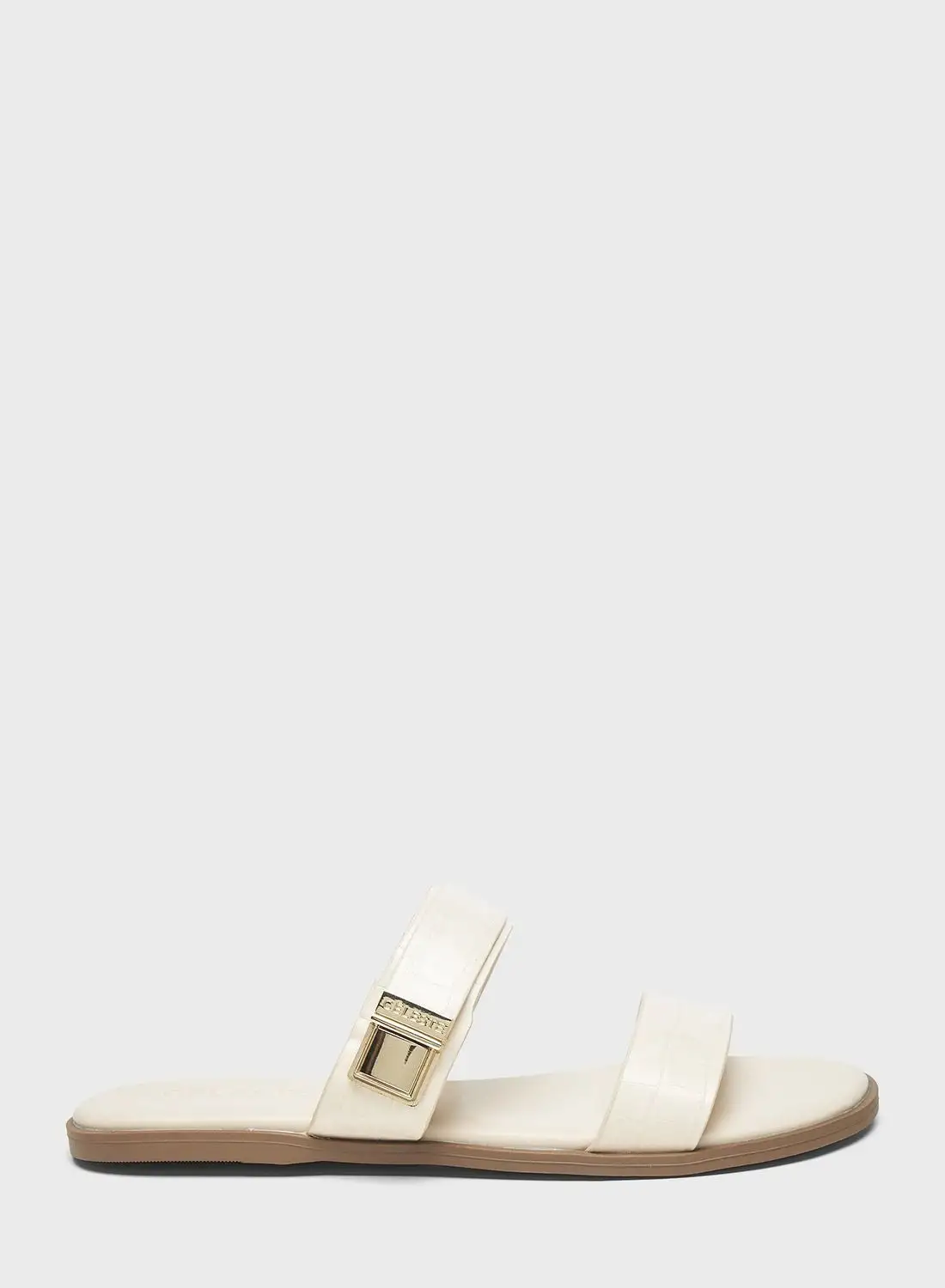 Celeste Double Strap Flat Sandals