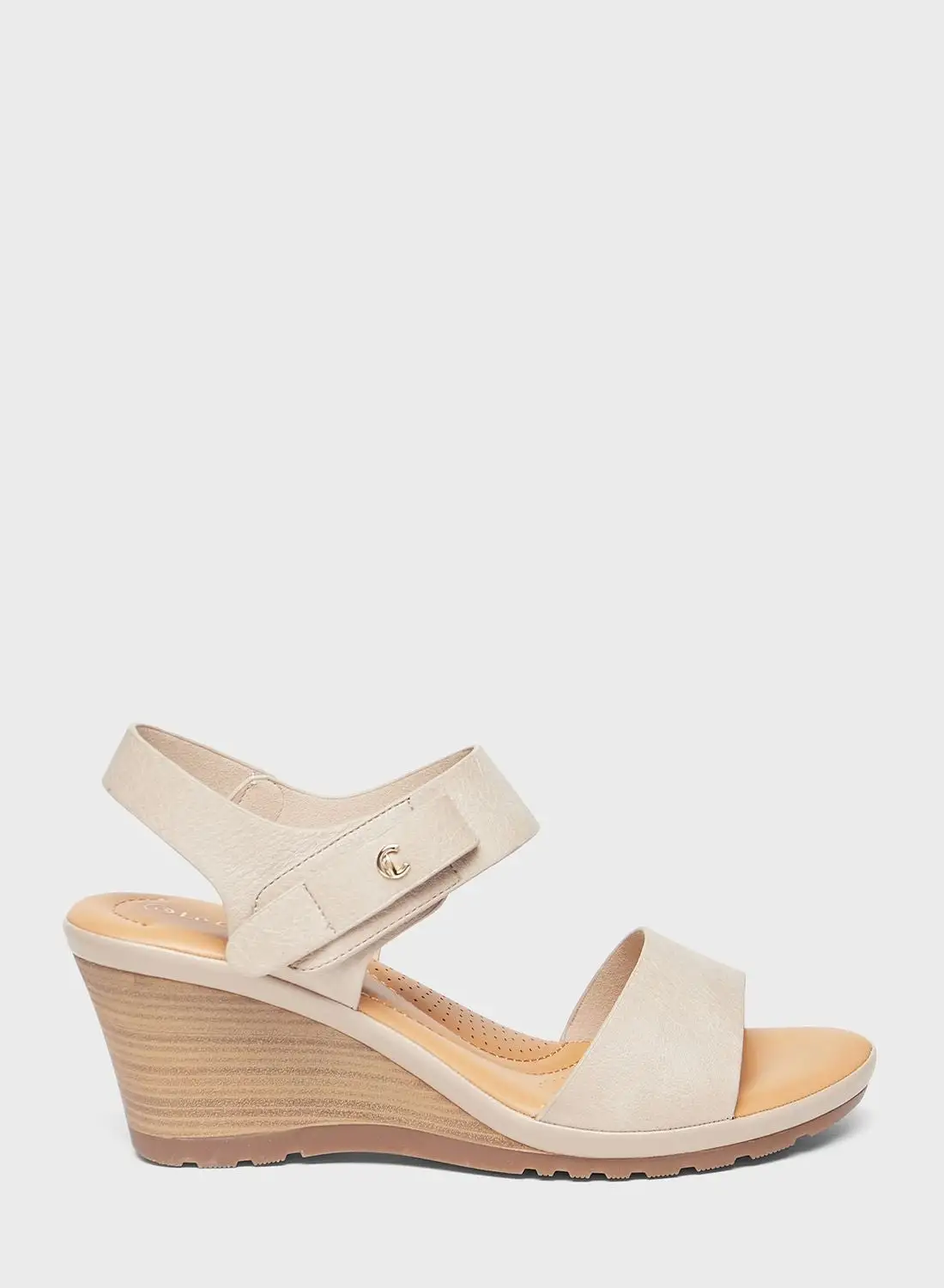 Le Confort Multi Strap Wedge Sandals