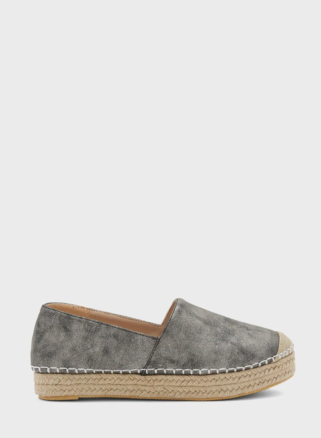 Ginger Toecap Slip On Espadrille