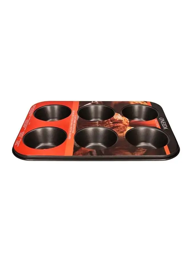 ONEIDA Oneida Bliss 6 Cup Jumbo Muffin Pan -35354L20