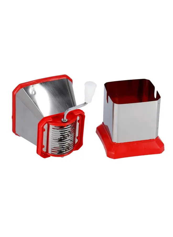 Royalford Stainless Steel Chilly Cutter Silver/Red 20.5x11x11.3cm