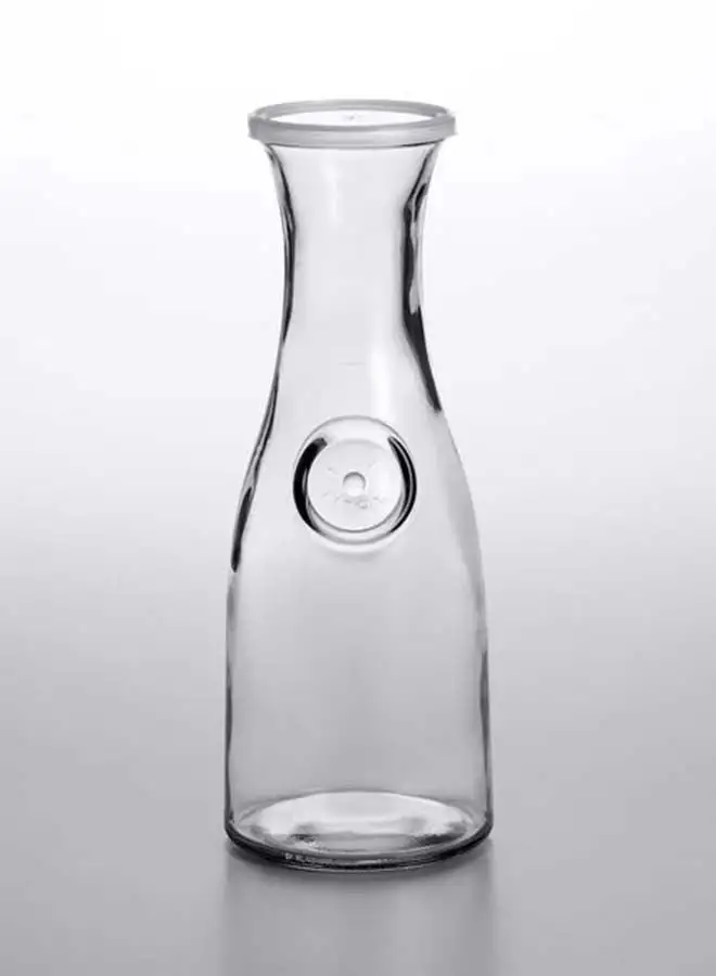 Anchor Hocking 34Oz/1Ltr Glass Carafe With Plastic Lid- 93084 A/H