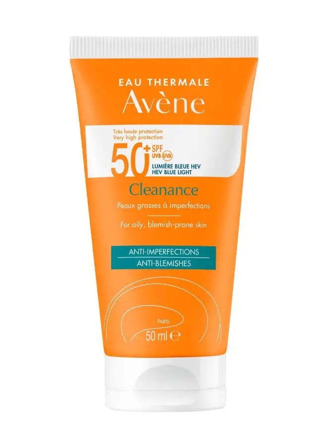 Avene Cleanance Sun Cream SPF 50+ 50ml