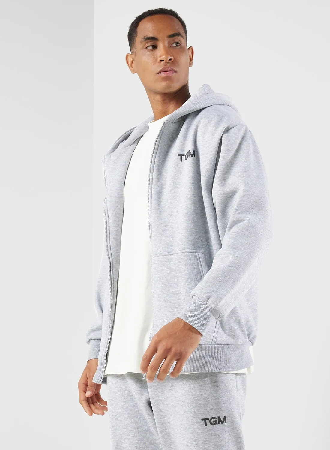 The Giving Movement Lounge Oversized Zip Hoodie