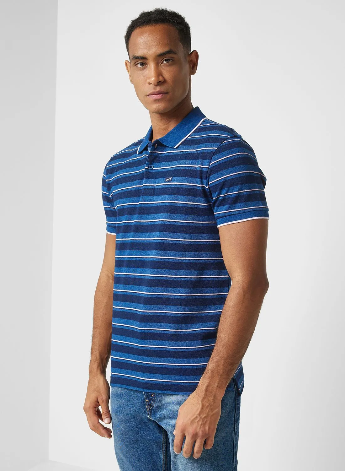 Levi's Stripe Polo T-Shirt