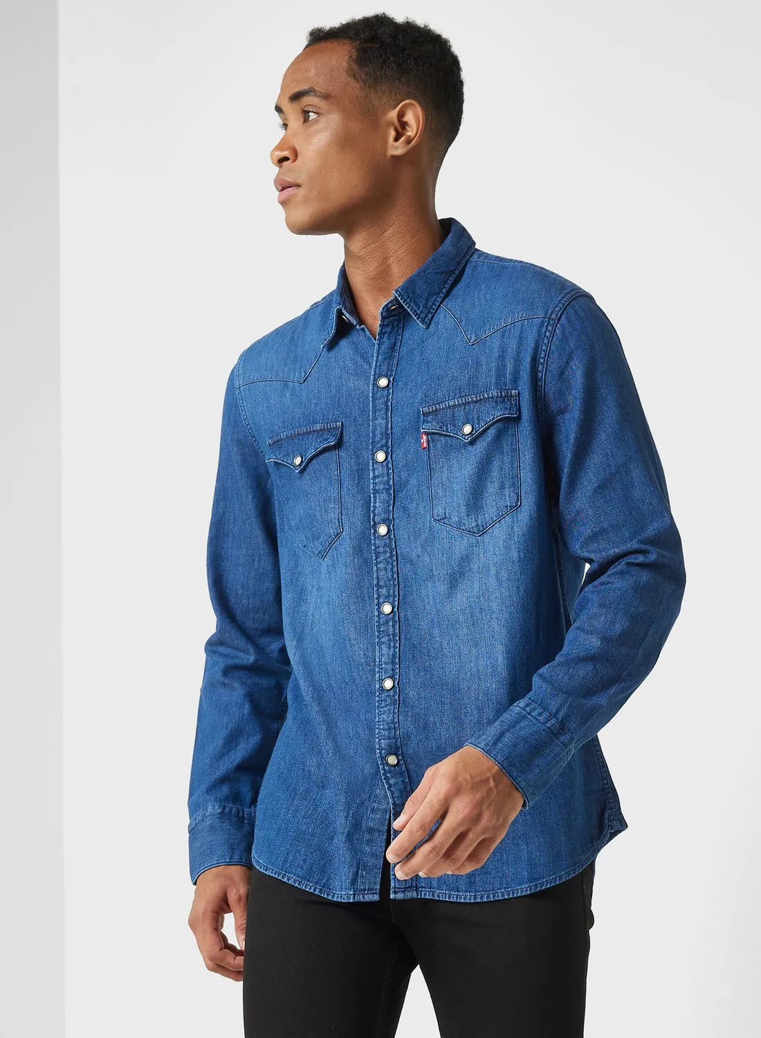 Levi's Denim Washed Shirt