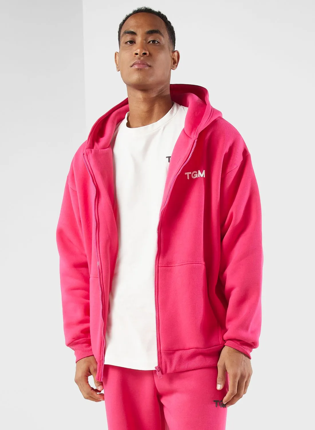 The Giving Movement Lounge Oversized Zip Hoodie