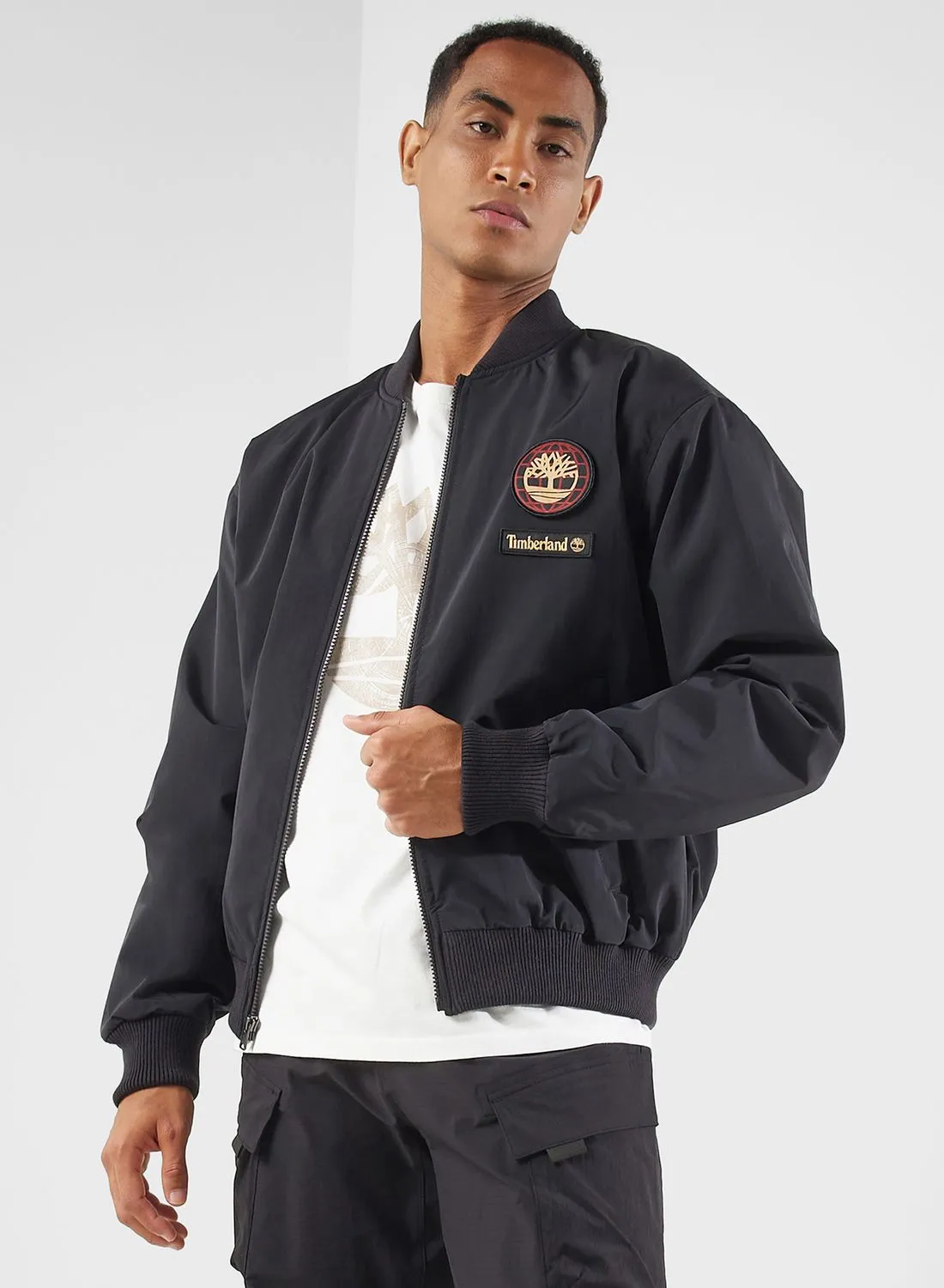 Timberland Lunar New Year Badge Bomber Jacket