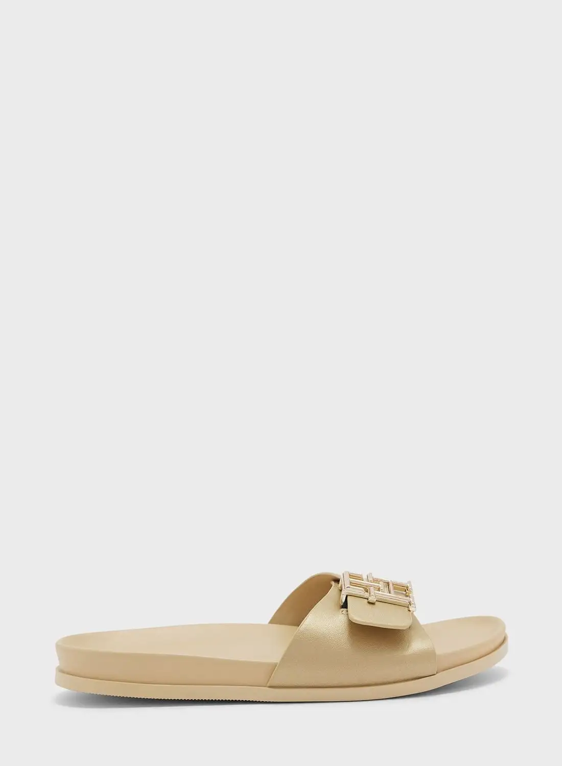 TOMMY HILFIGER Hardware Flat Flat Sandals