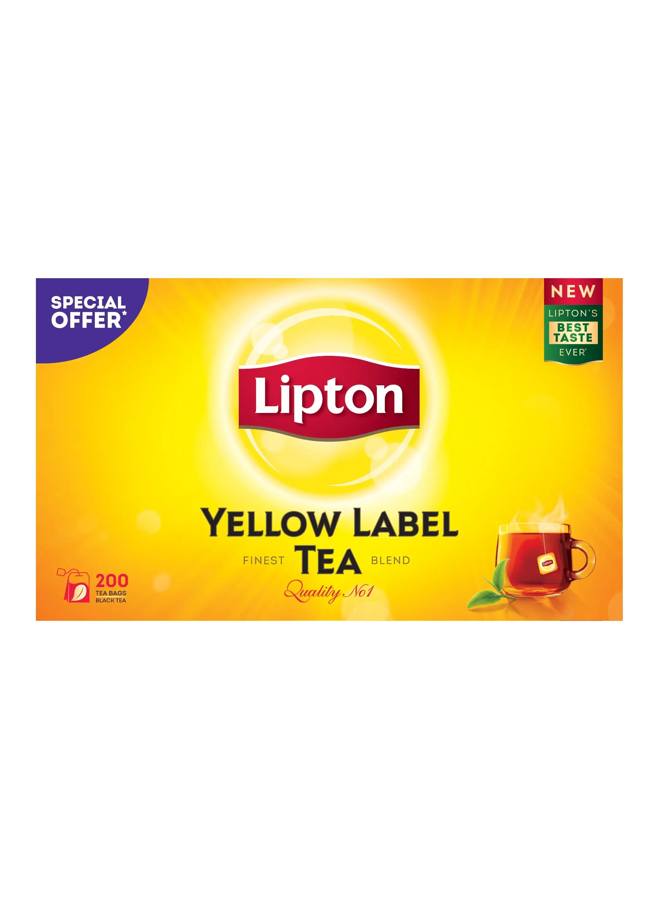 Lipton Yellow Label Black Tea Special Price 200 Bags