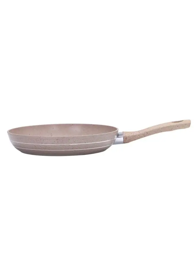 Royalford 28CM Granite Coated Smart Frypan Beige 28cm