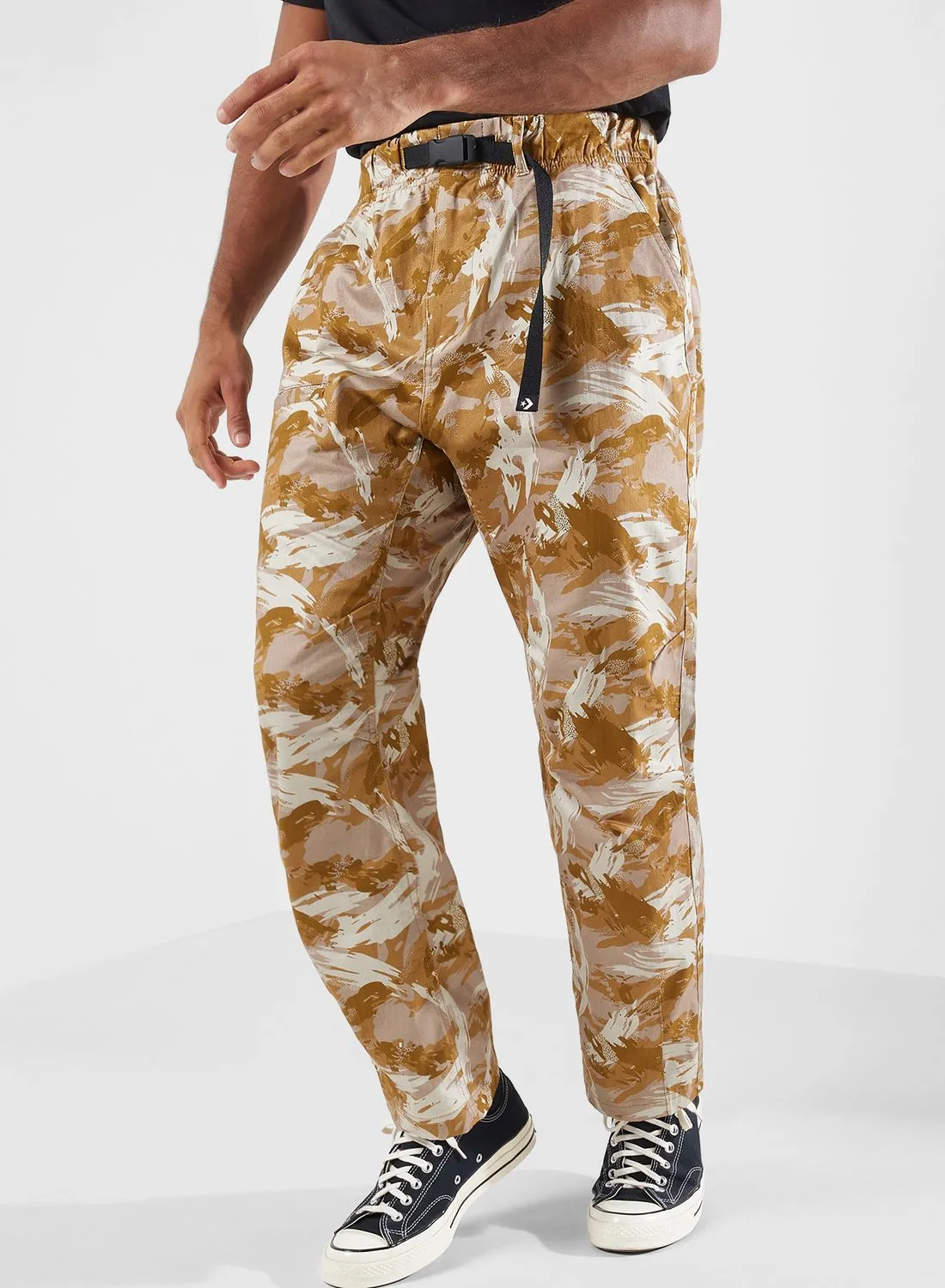 CONVERSE Brush Stroke Camo Elevated Pants