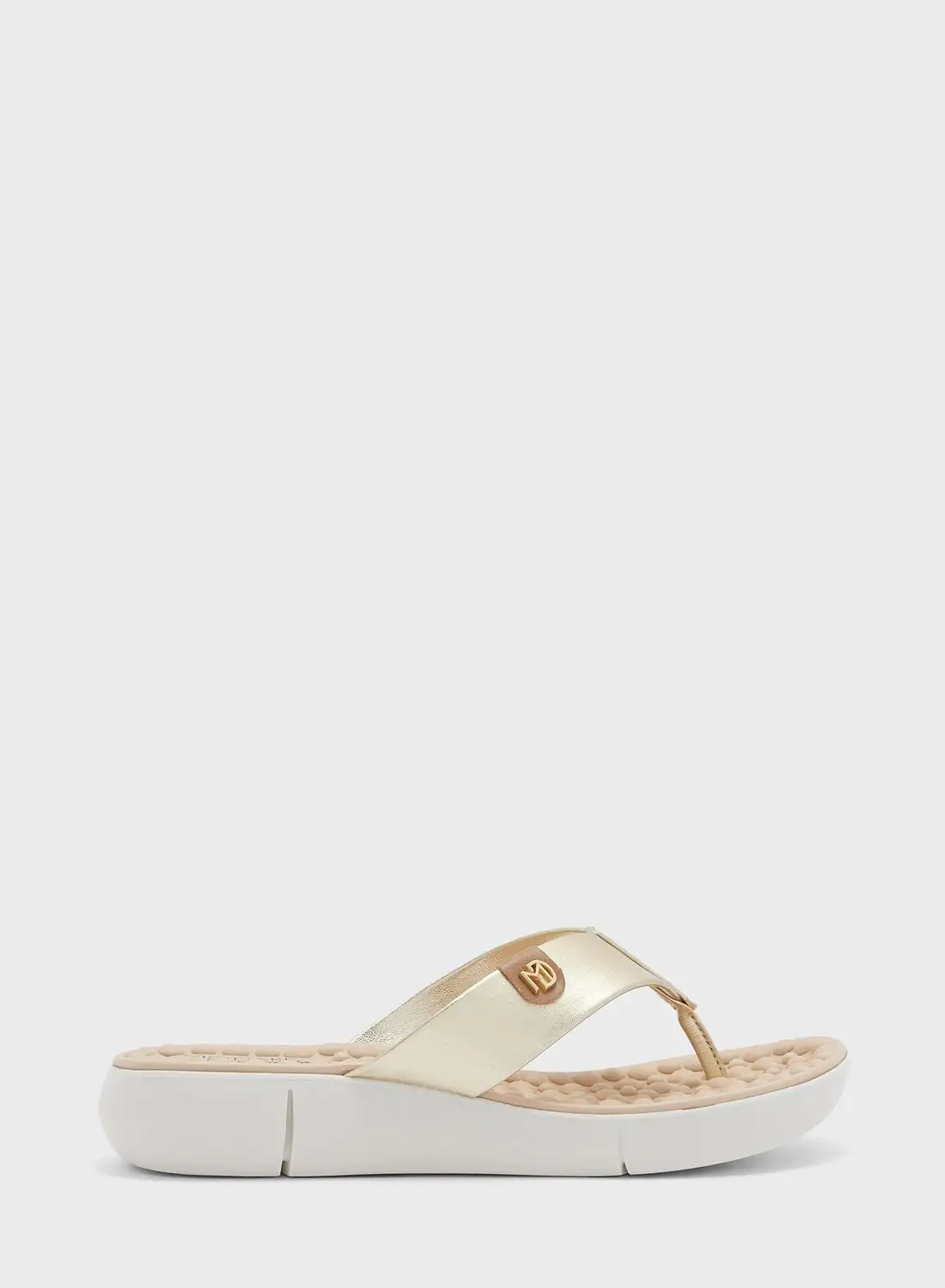 MODARE Janelle Single Strap Flat Sandals