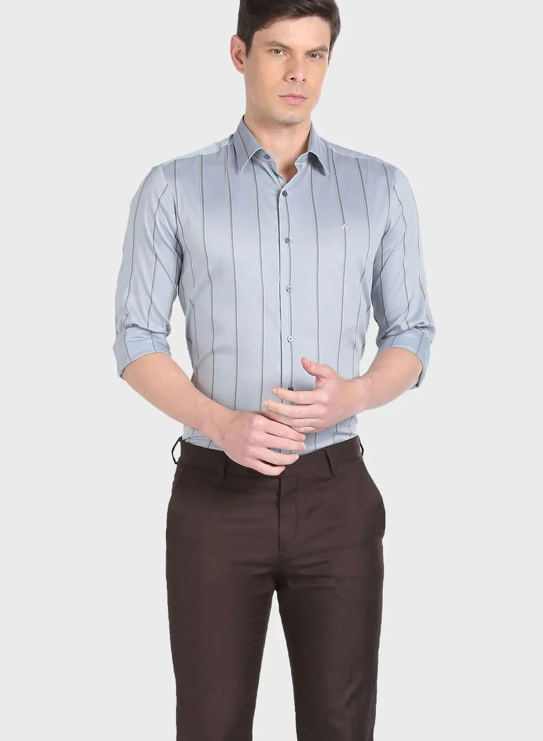 Arrow Striped Slim Fit Shirt