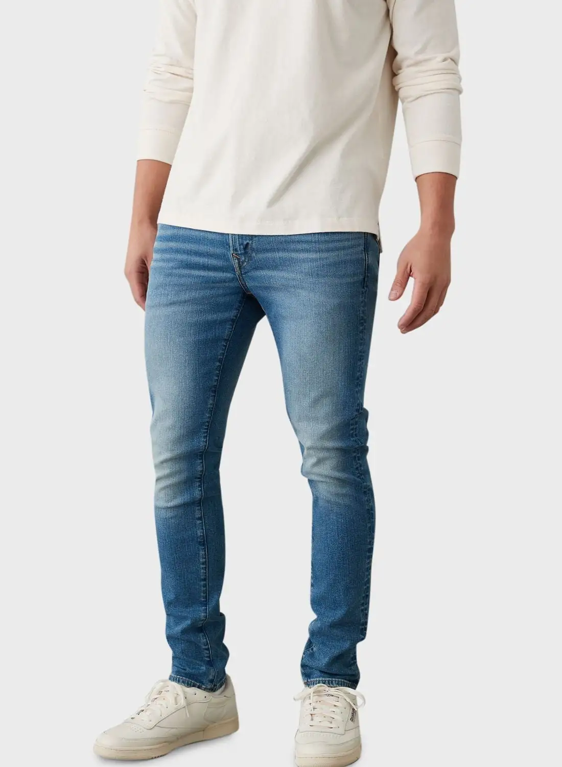 American Eagle Mid Wash Skinny Fit Jeans