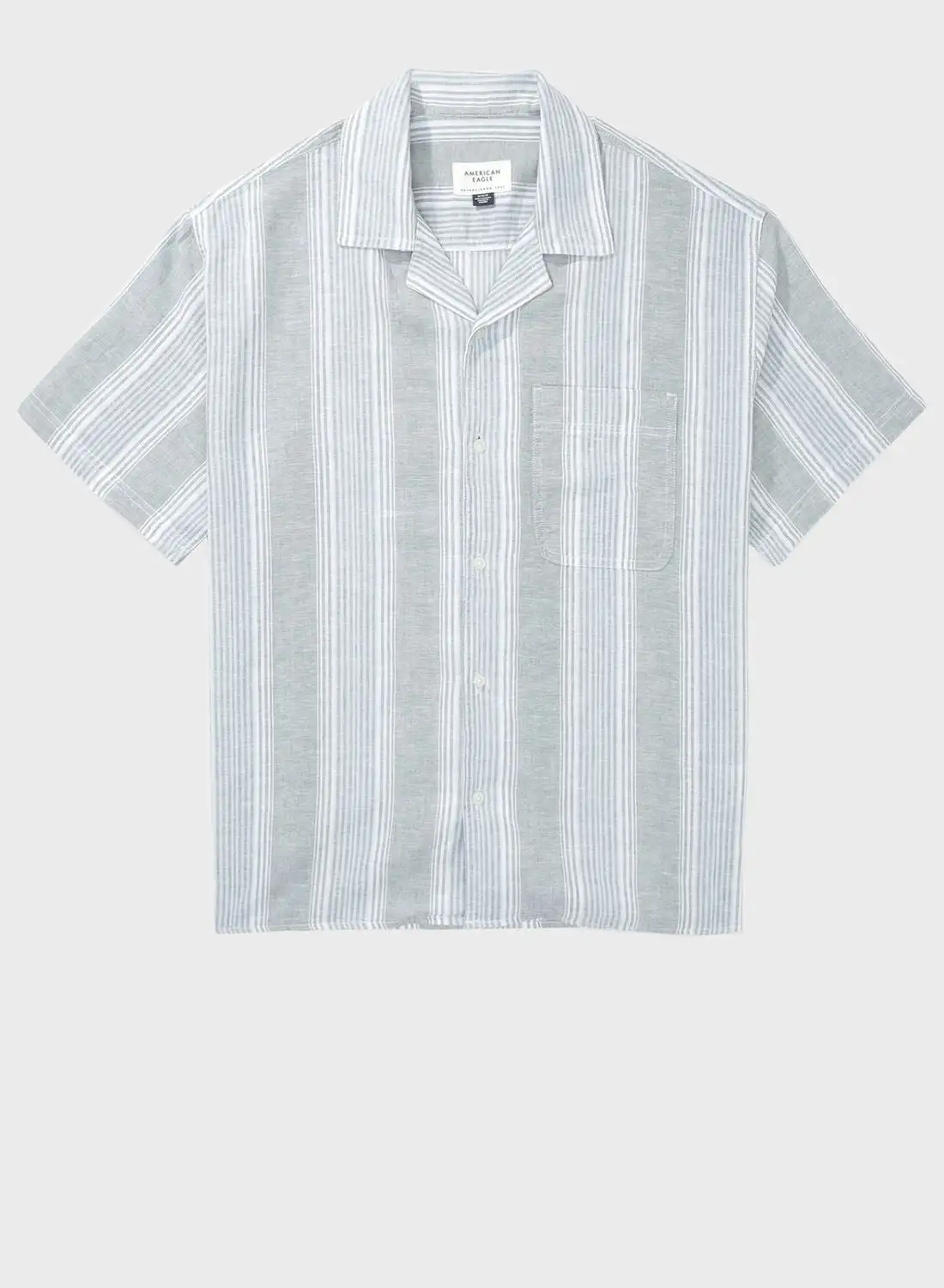 American Eagle Striped Regular Fit Shirt