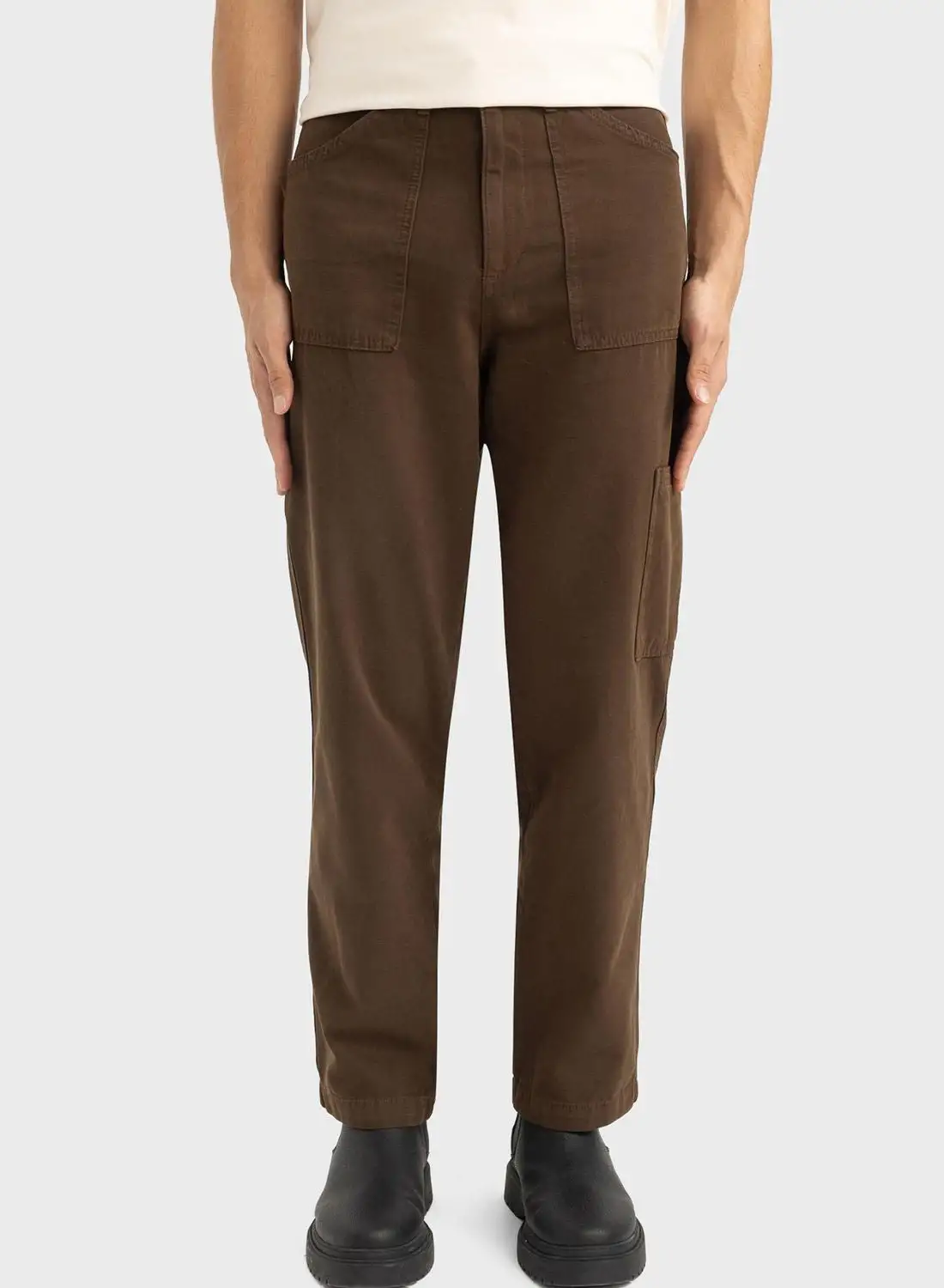 DeFacto Man Straight Fit Trousers