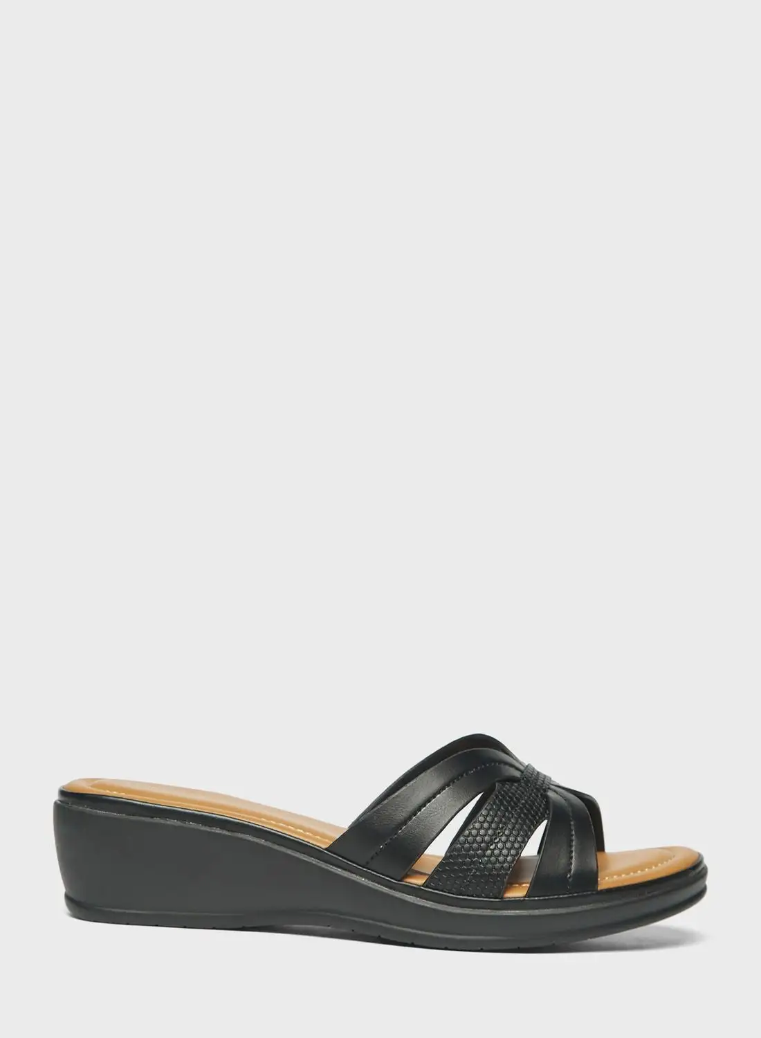 shoexpress Multi Strap Wedge Sandals