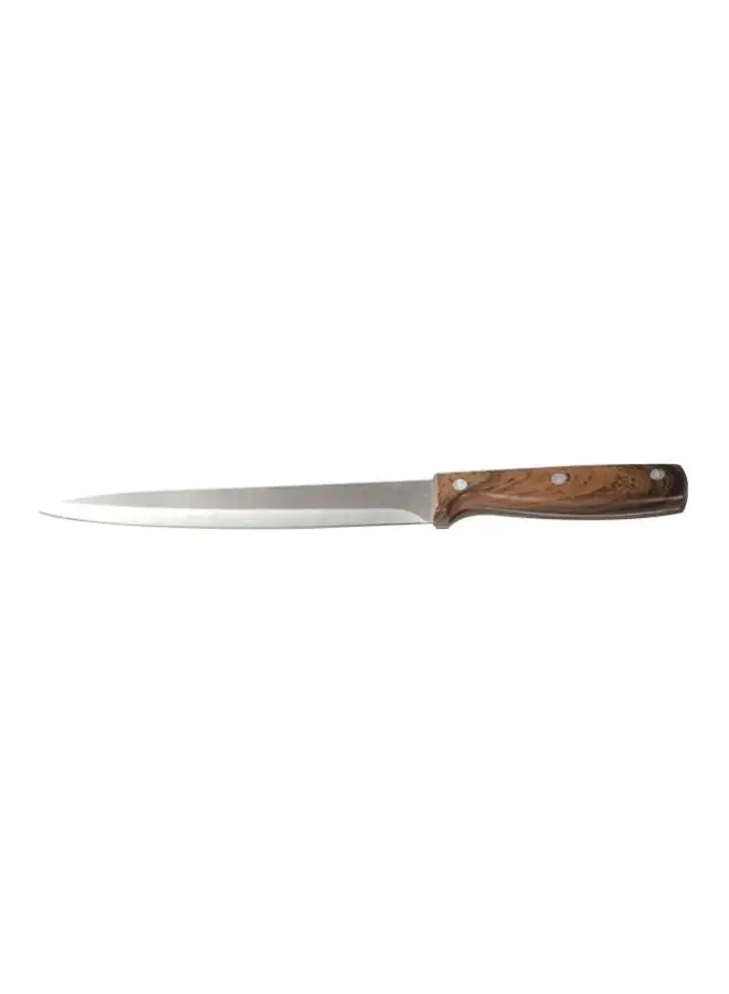 Royalford Slicer Knife Silver/Brown 8inch