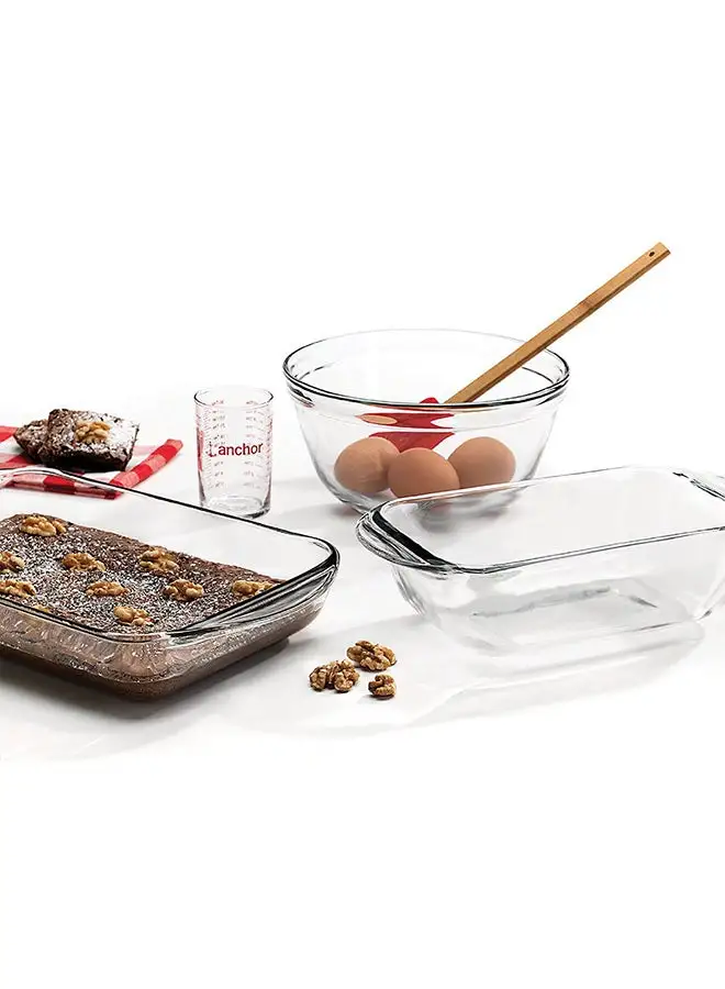 Anchor Hocking 4Pc Essentials Bake Set -(11630) Anchor Hocking