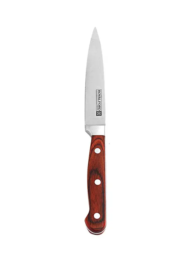 Royalford Utility Knife Silver/Brown 5cm