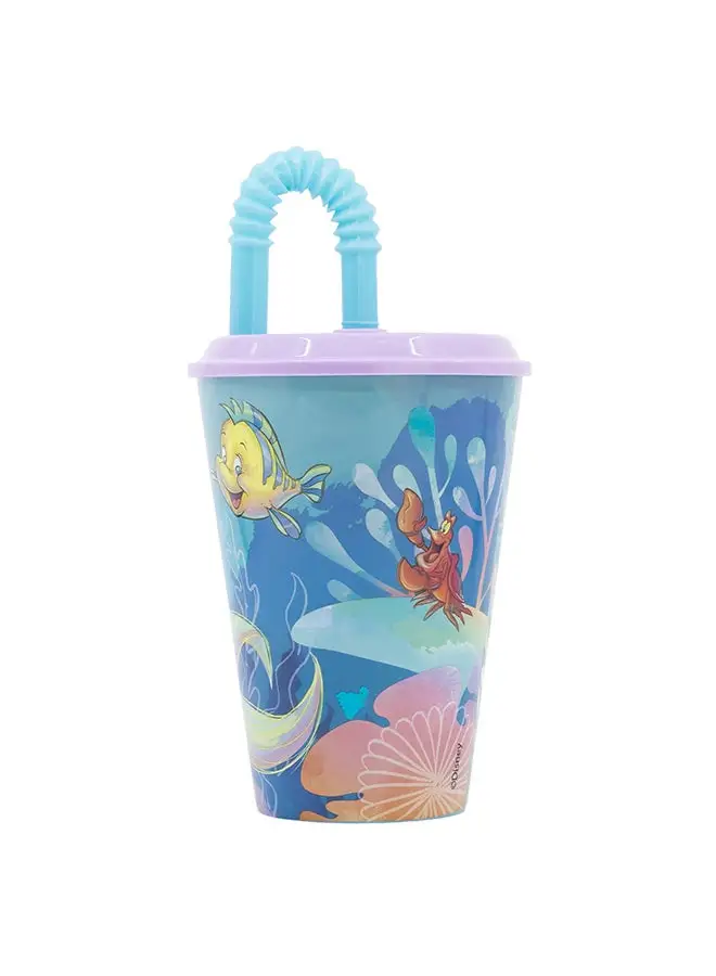 Disney DISNEY TUMBLER EASY SPORT W/STRAW 430 ML LITTLE MERMAID