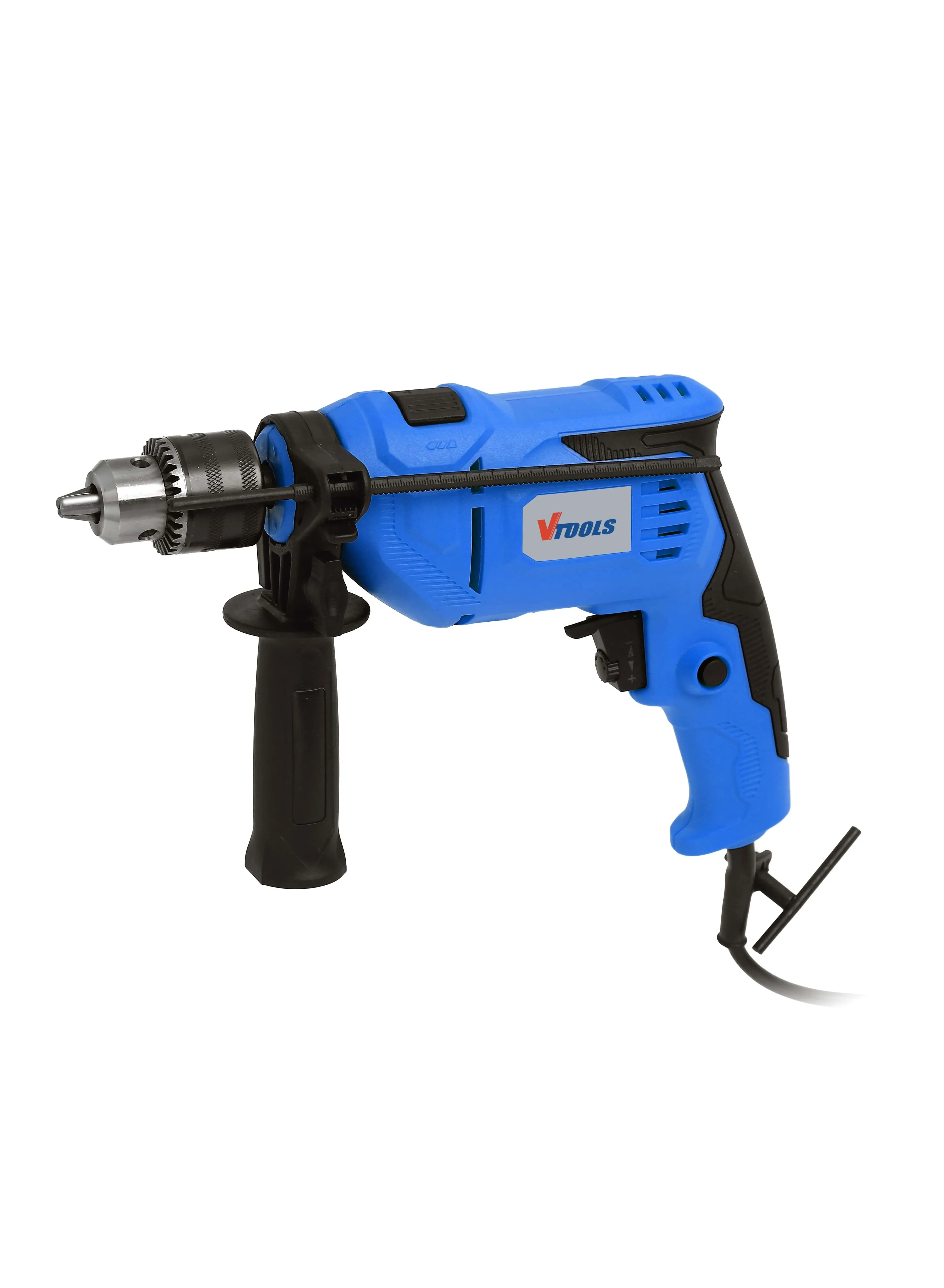 VTOOLS VTOOLS 650 Watt Corded Electric Hammer Drill for Wood and Concrete Drilling,VT1206