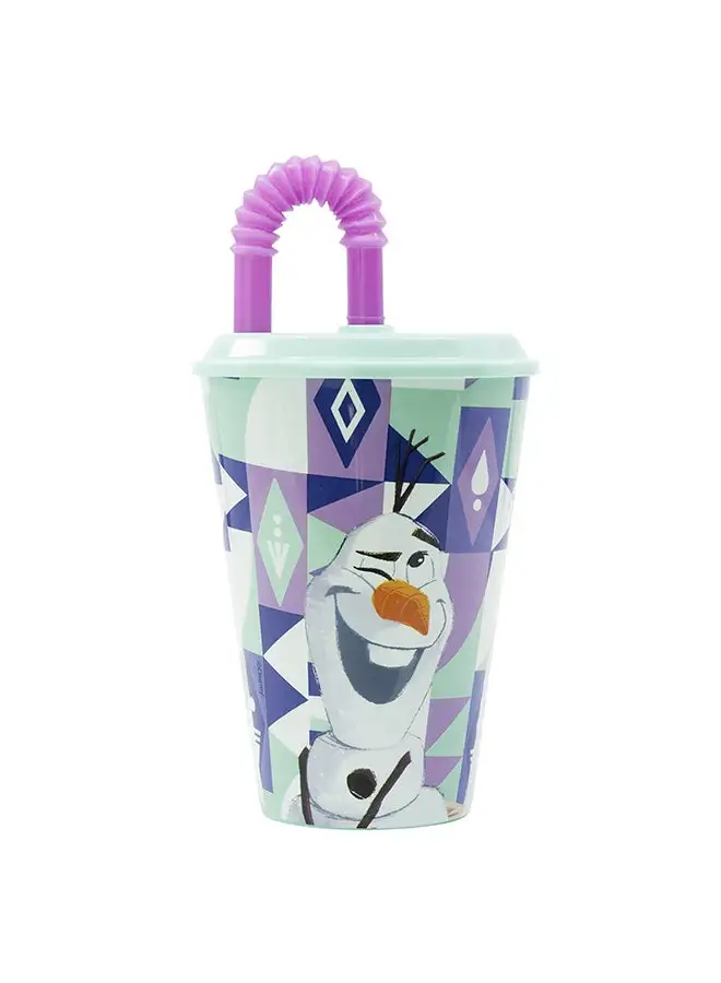 Disney DISNEY TUMBLER EASY SPORT W/STRAW 430 ML FROZEN ICE MAGIC